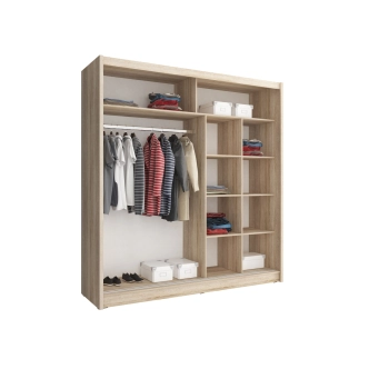 Kombinovaná skříň CONCINNA ALU 200, bílá