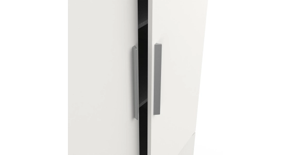 Kombinovaná skříň DEBRA 2 4D2S, bílá mat