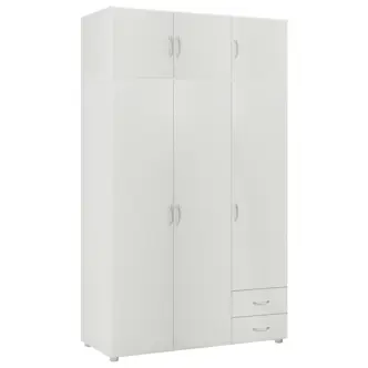 Kombinovaná skříň GEBROULAZ 3D, bílá