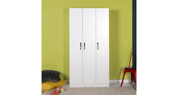 Kombinovaná skříň GYALA, bílá DOPRODEJ