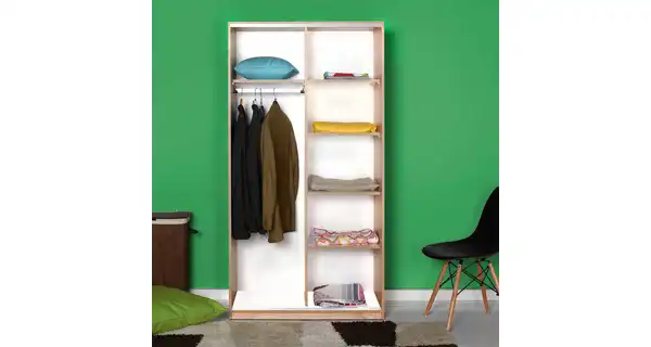 Kombinovaná skříň LANGLEY, dub sonoma