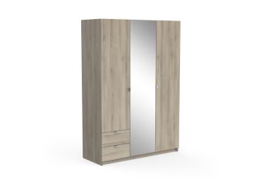 Kombinovaná skříň ZOLI 2 se zrcadlem 3D2S, dub kronberg