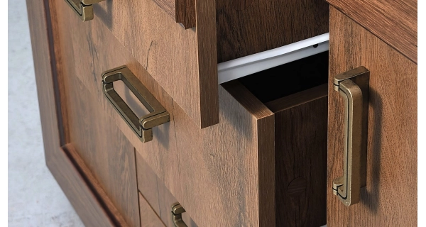 Komoda ACHAO 1 2D4S, dub lefkas