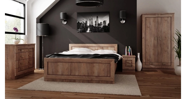 Komoda ACHAO 1 2D4S, dub lefkas