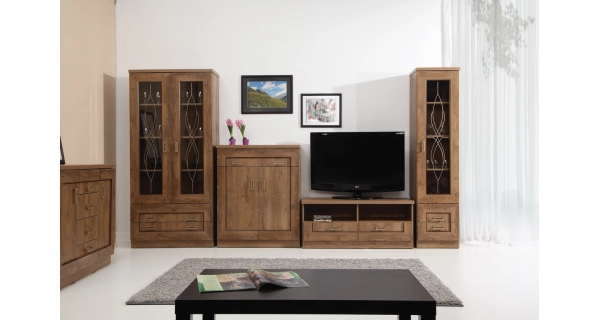 Komoda ACHAO 2D, dub lefkas