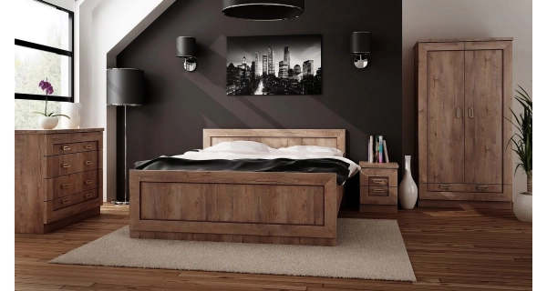 Komoda ACHAO 4S, dub lefkas