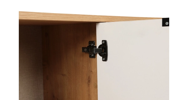 Komoda ANIMAL, dub/bílá