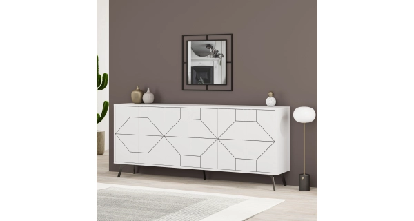 Komoda ARCAS, bílá