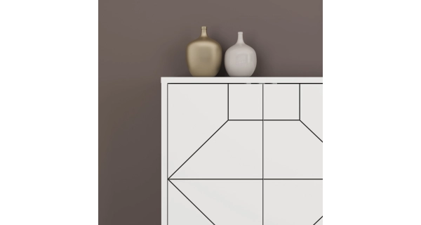 Komoda ARCAS, bílá