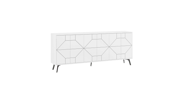 Komoda ARCAS, bílá