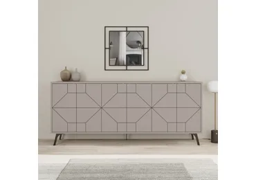 Komoda ARCAS, světlá mocha