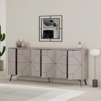 Komoda ARCAS, světlá mocha