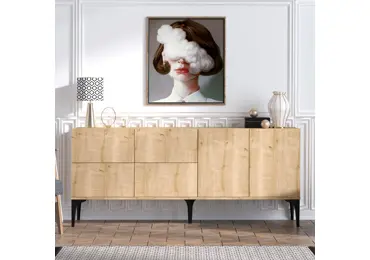 Komoda BEAUTY, dub safírový