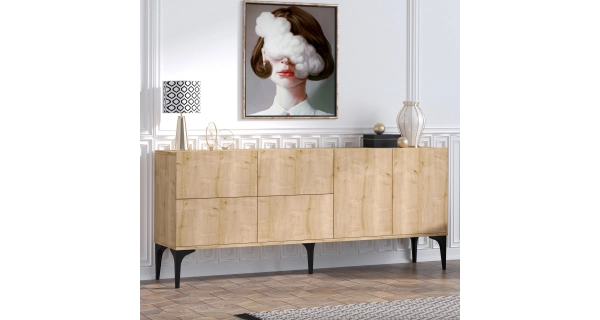 Komoda BEAUTY, dub safírový