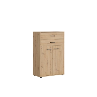 Komoda BELLARMINO 2D2S, dub artisan