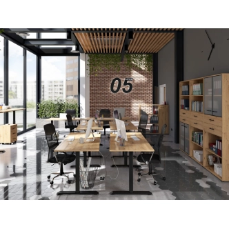 Komoda BELLARMINO 2D2S, dub artisan