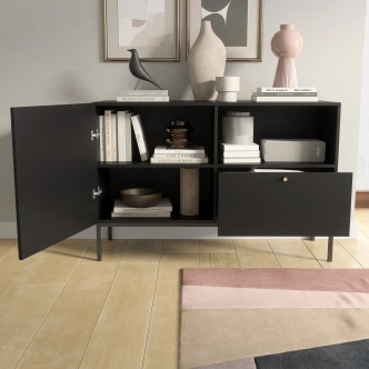 Komoda BOLSENA 120, černý mat