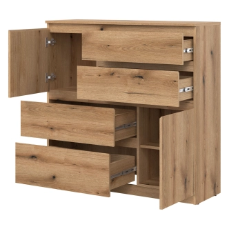 Komoda BORROMEO 2D4S, dub evoke