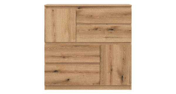 Komoda BORROMEO 2D4S, dub evoke