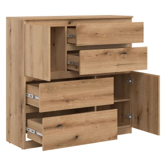 Komoda BORROMEO 2D4S, dub evoke