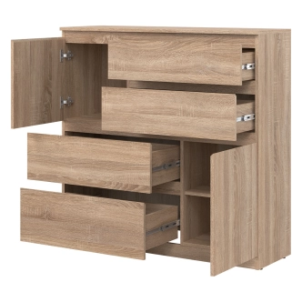 Komoda BORROMEO 2D4S, dub sonoma