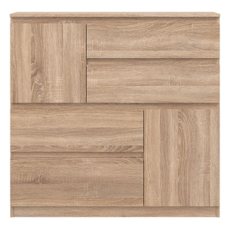 Komoda BORROMEO 2D4S, dub sonoma