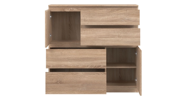 Komoda BORROMEO 2D4S, dub sonoma