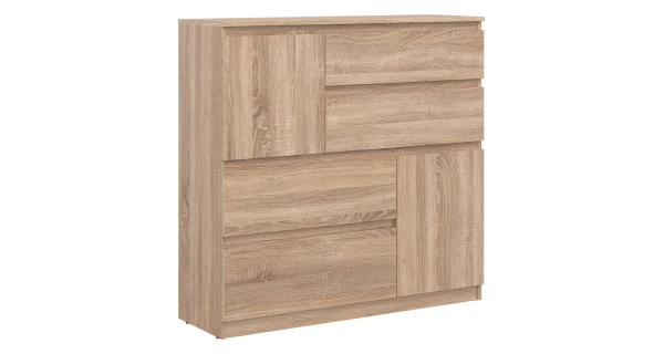 Komoda BORROMEO 2D4S, dub sonoma