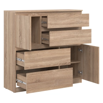 Komoda BORROMEO 2D4S, dub sonoma