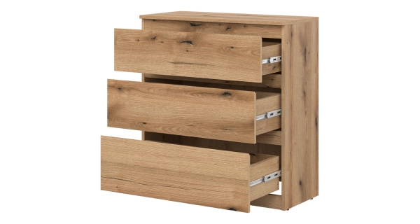 Komoda BORROMEO 3S, dub evoke