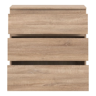 Komoda BORROMEO 3S, dub sonoma