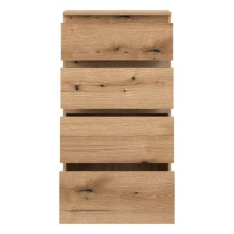 Komoda BORROMEO 4S, dub evoke