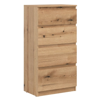 Komoda BORROMEO 4S, dub evoke