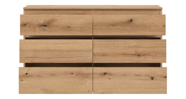 Komoda BORROMEO 6S, dub evoke