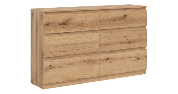 Komoda BORROMEO 6S, dub evoke