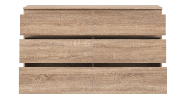 Komoda BORROMEO 6S, dub sonoma