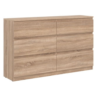 Komoda BORROMEO 6S, dub sonoma