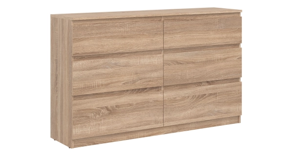 Komoda BORROMEO 6S, dub sonoma