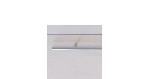 Komoda BRIGIDA 4S, bílá/hedvábí