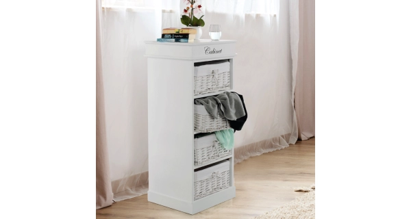 Komoda CEBUS, bílá