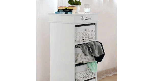 Komoda CEBUS, bílá