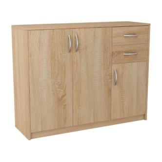 Komoda CERGIS 3D2S, dub sonoma