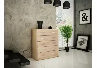 Komoda CERGIS 5S, dub sonoma