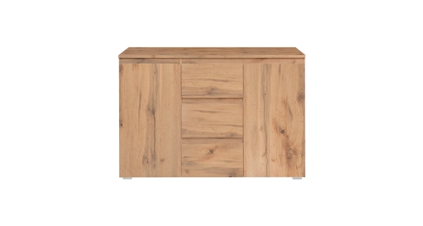 Komoda DAGLARI 2D3S, zlatý dub