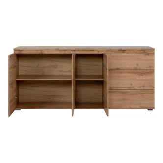 Komoda DAGLARI 3D3S, zlatý dub