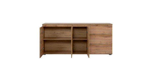 Komoda DAGLARI 3D3S, zlatý dub