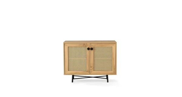 Komoda DALIDA, dub/černá