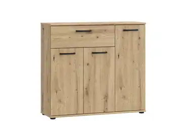 Komoda DUNANUEJ 2 se zásuvkou, dub artisan