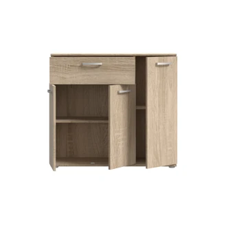 Komoda DUNANUEJ 2 se zásuvkou, dub sonoma