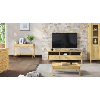 Komoda DWAYNE 1D4S, masiv borovice